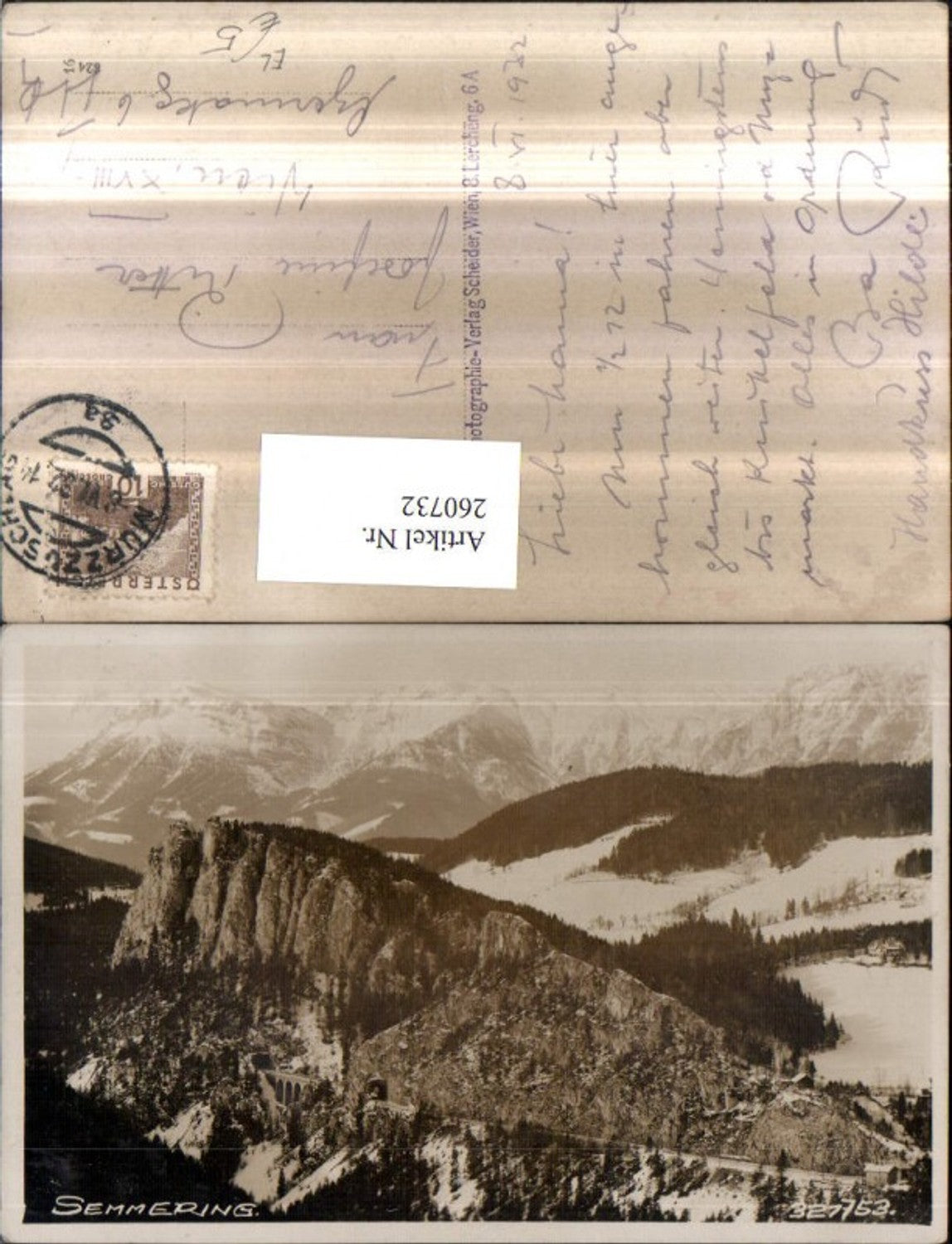 260732,Semmering Semmeringbahn Viadukt Bergkulisse