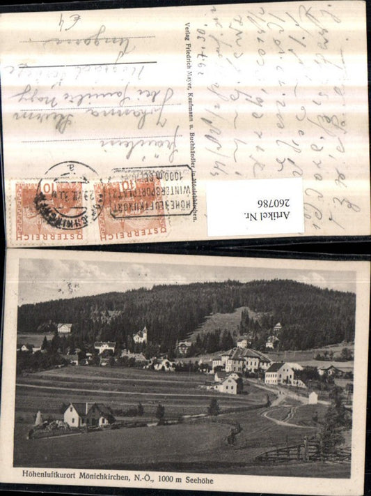 260786,Mönichkirchen Totale m. Hotel Lang