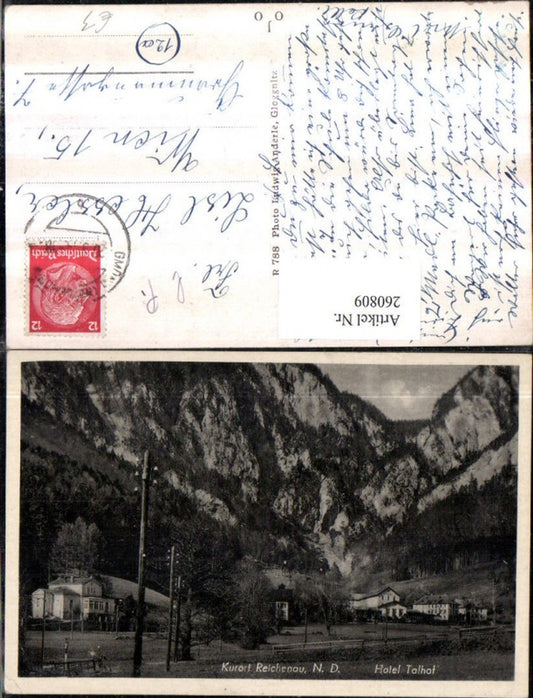 260809,Reichenau an d. Rax Hotel Talhof