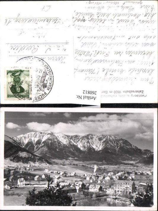 260812,Puchberg am Schneeberg Totale Bergkulisse
