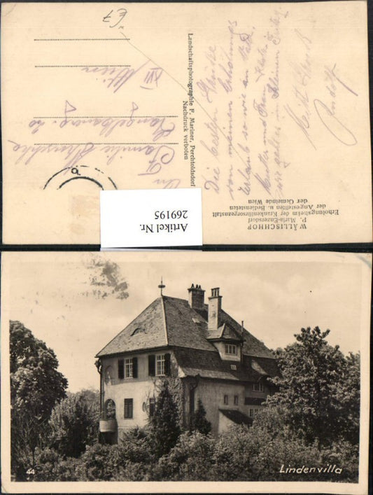 269195,Maria Enzersdorf Wällischhof Lindenvilla Erholungsheim