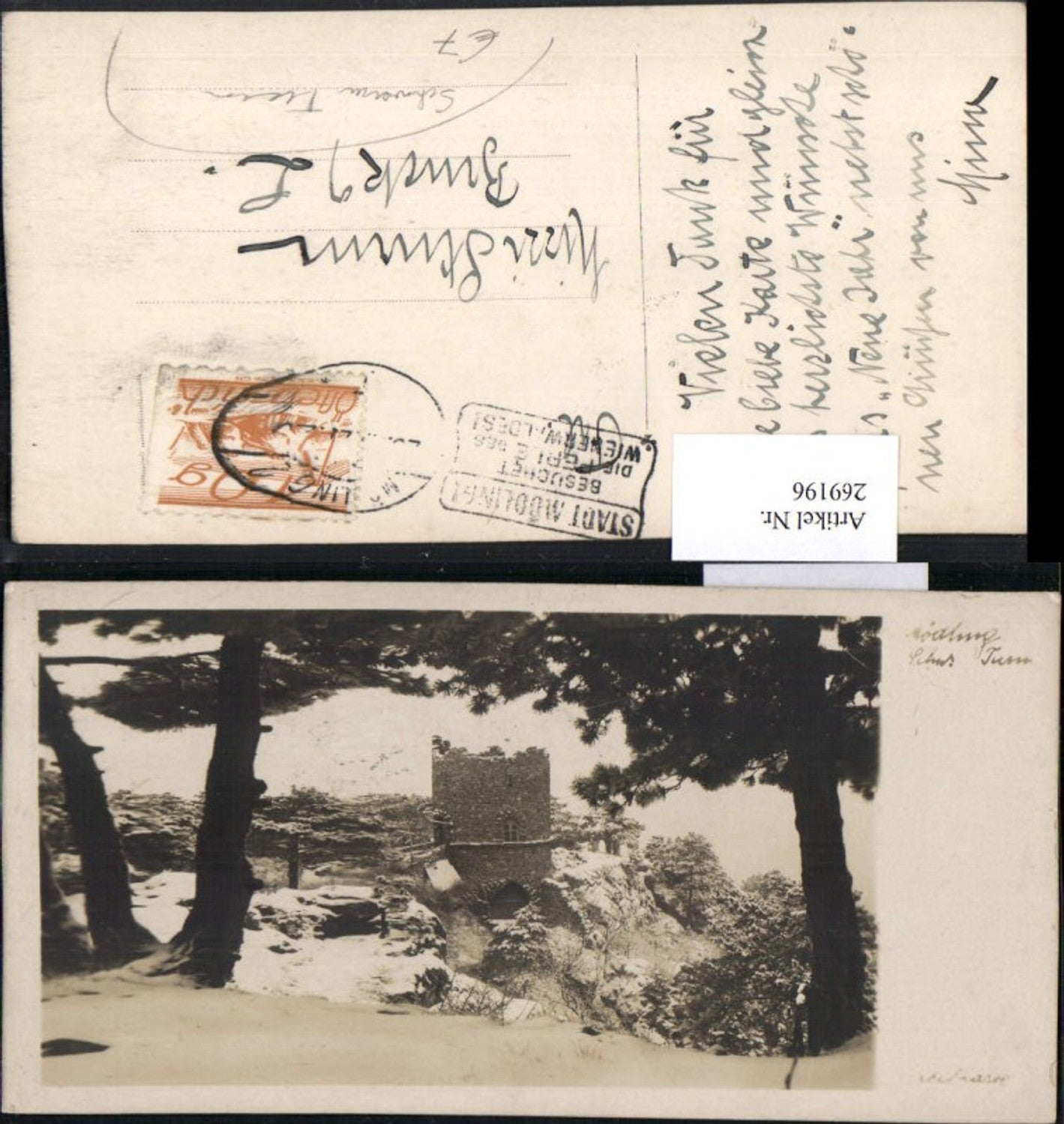 269196,Mödling Schwarzer Turm