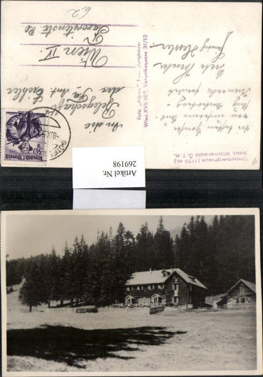 269198,Foto AK Unterberghaus Muggendorf Thal