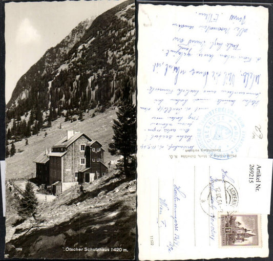 269215,Ötscher Schutzhaus bei Lackenhof Bergkulisse