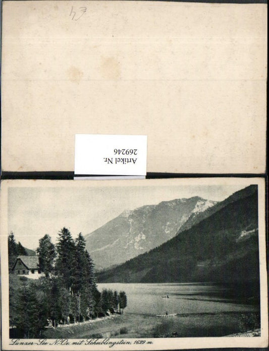 269246,Lunz Lunzer See m. Scheiblingstein Bergkulisse