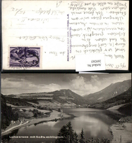 269265,Lunz Lunzer See m. Scheiblingstein Bergkulisse