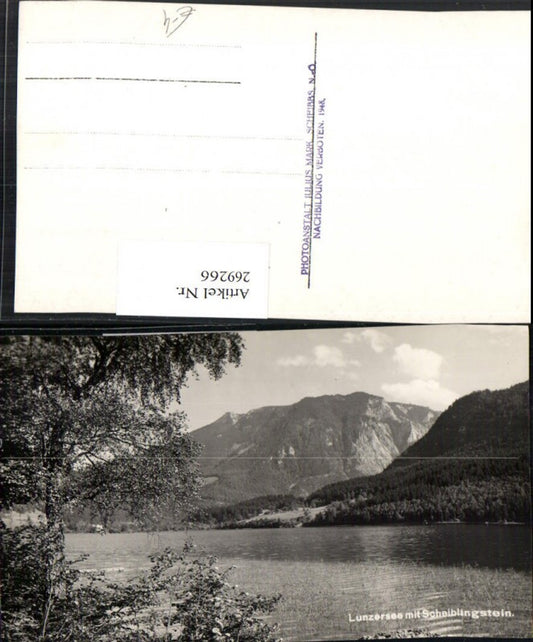 269266,Lunz Lunzer See m. Scheiblingstein Bergkulisse