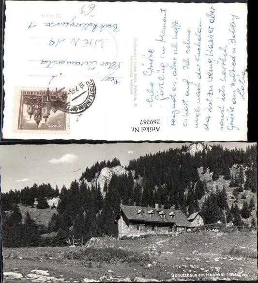 269267,Ötscher Schutzhaus Lackenhof Bergkulisse