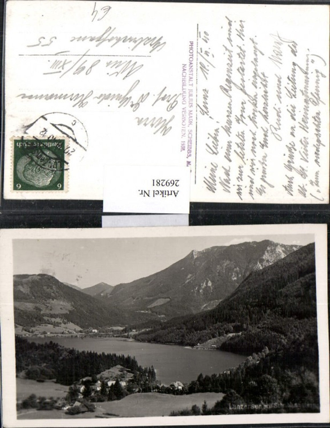 269281,Lunz Lunzer See m. Scheiblingstein Bergkulisse
