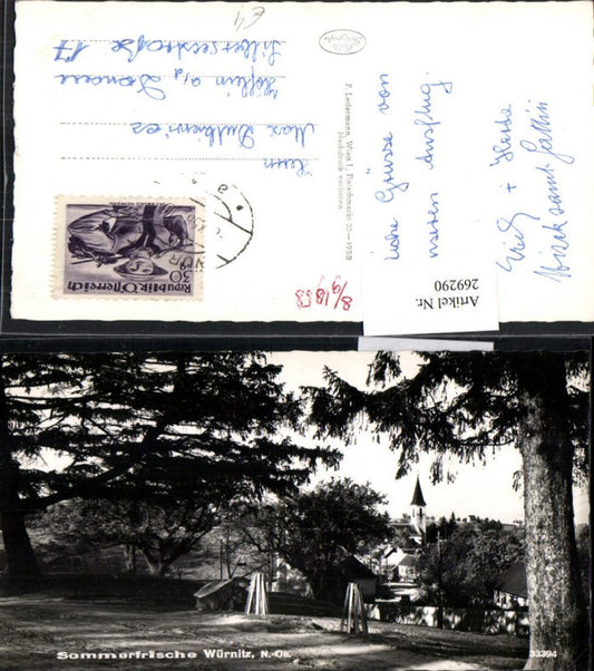 269290,Würnitz Teilansicht Kirche