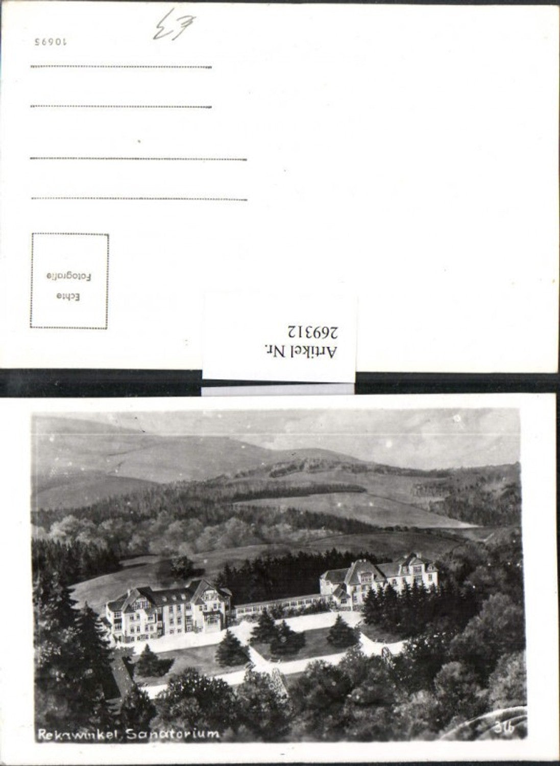 269312,Pressbaum Sanatorium Rekawinkel Krankenhaus