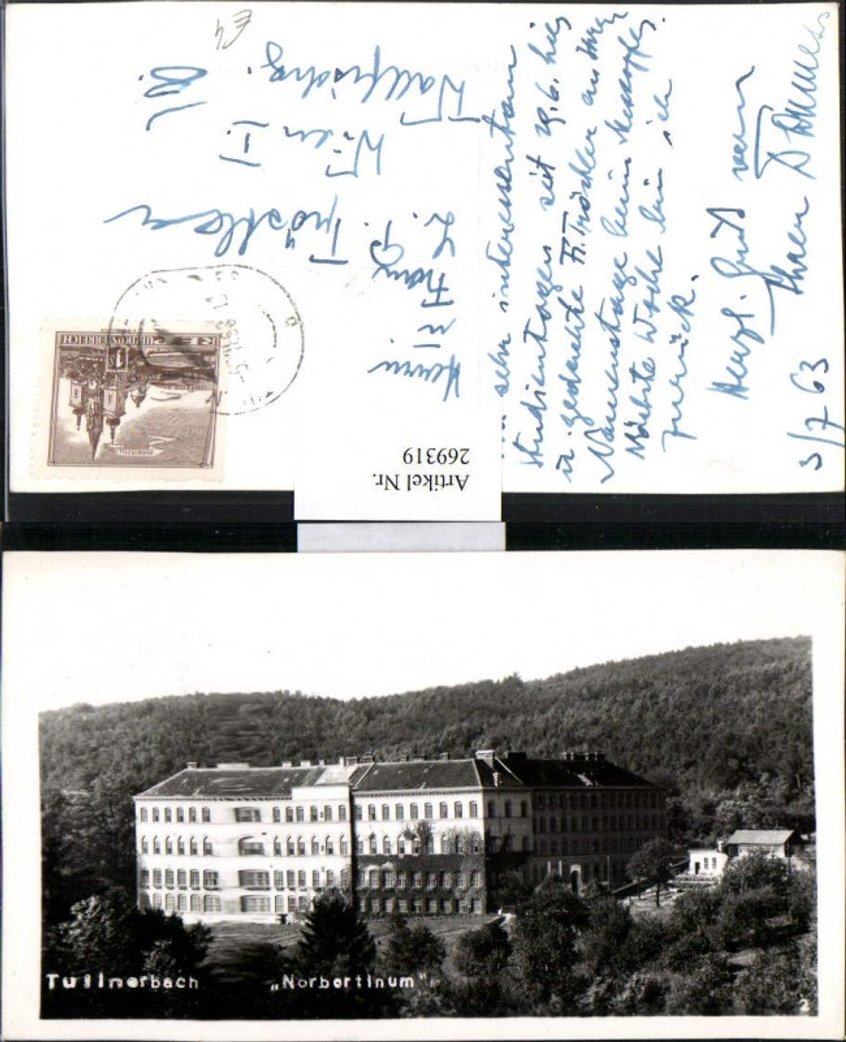 269319,Tullnerbach Norbertinum Schule Wienerwald