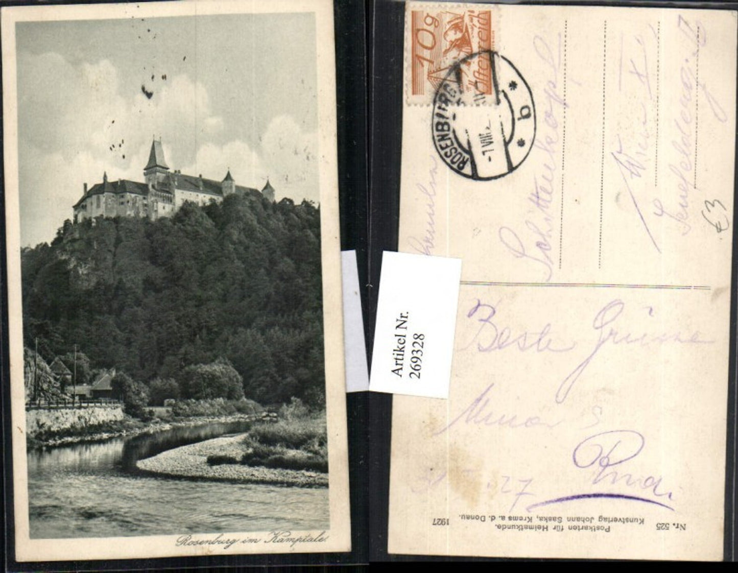 269328,Rosenburg-Mold i. Kamptal Schloss Rosenburg Fluss