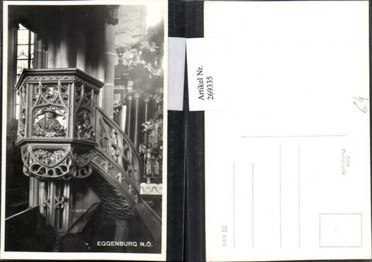 269335,Eggenburg Innenansicht Stephanuskirche Kirche