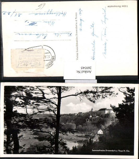 269345,Drosendorf-Zissersdorf Totale Kirche