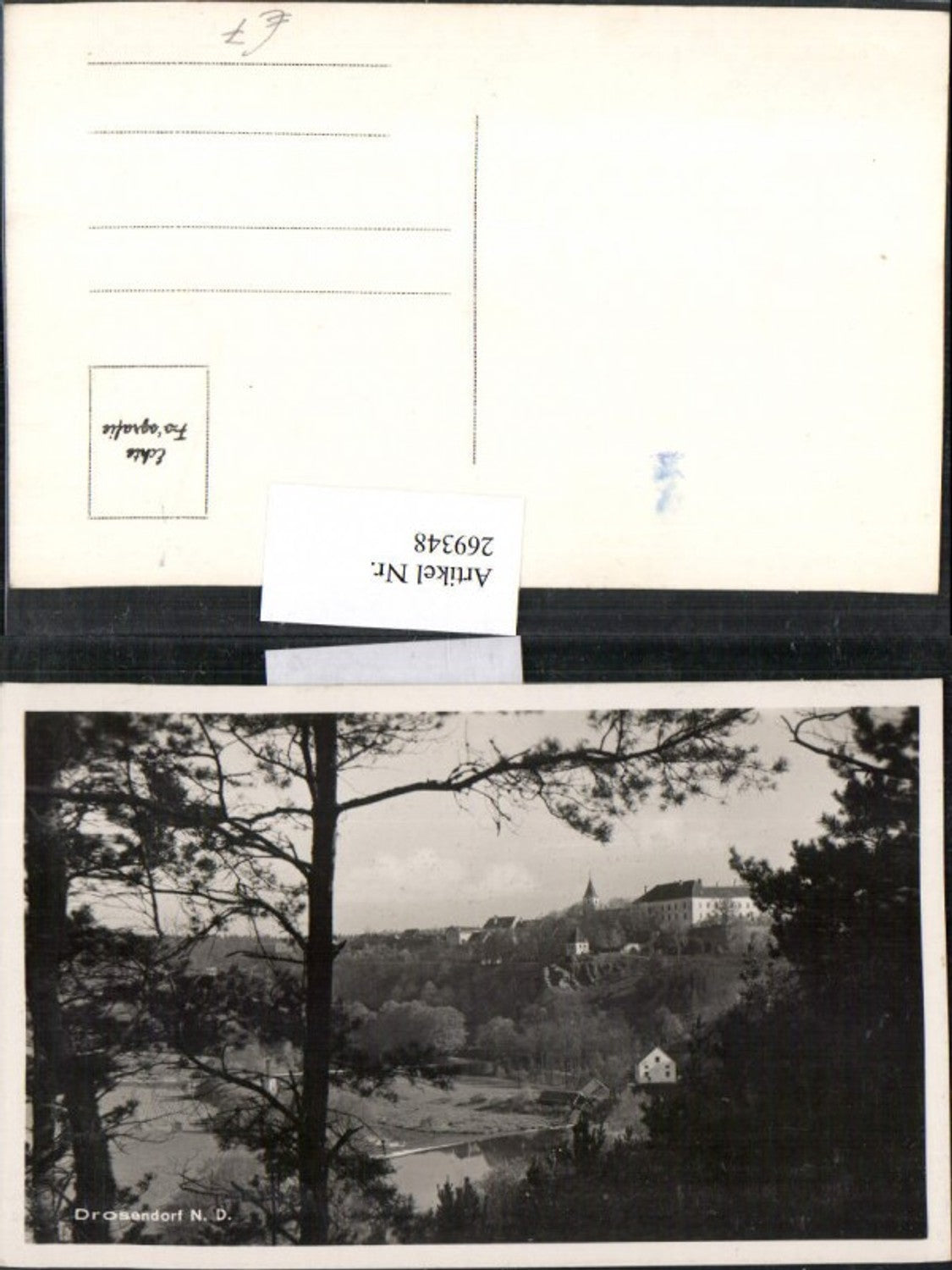 269348,Drosendorf-Zissersdorf Totale Kirche