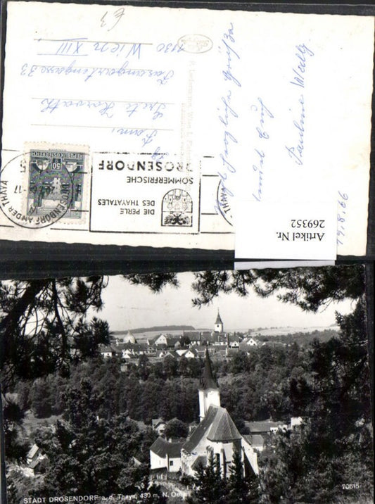 269352,Drosendorf -Zissersdorf Totale Kirche