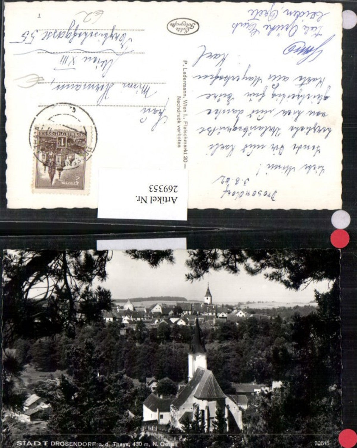 269353,Drosendorf -Zissersdorf Totale Kirche