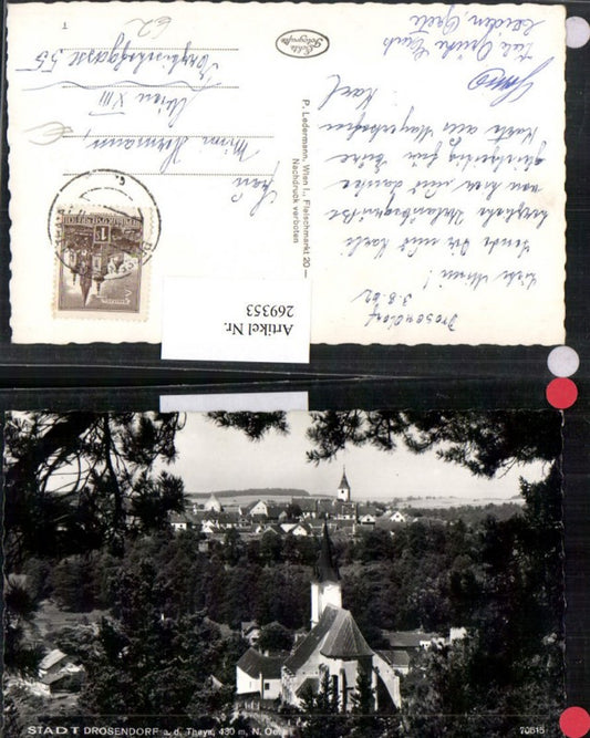 269353,Drosendorf -Zissersdorf Totale Kirche