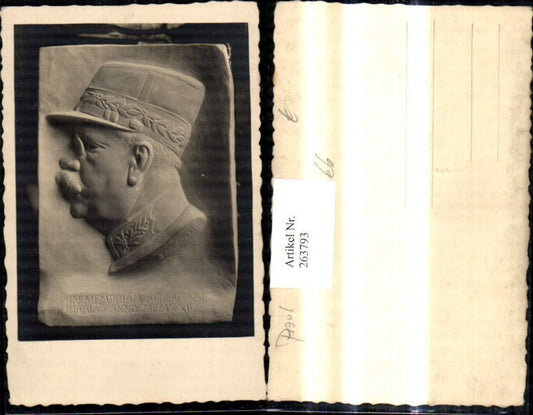 263793,Foto Ak Relief Paul Amelehn Surlacensis Adel Monarchie