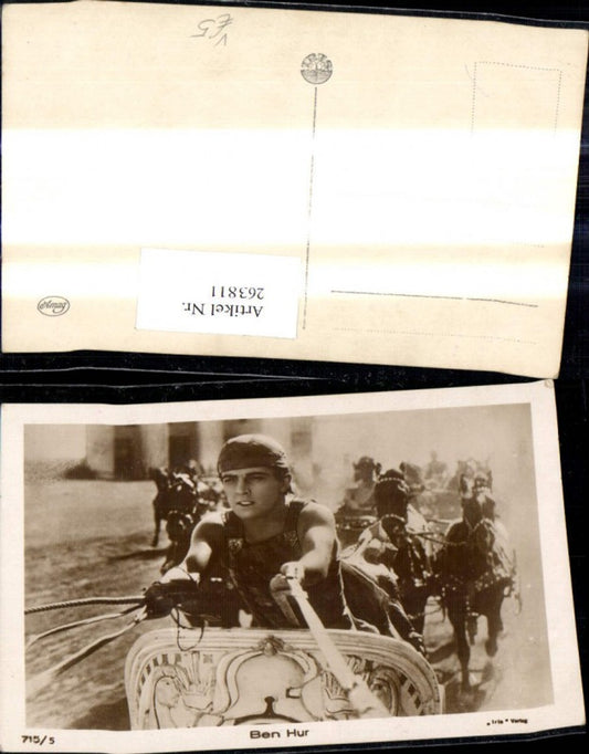 263811,Ben Hur Pferdewagen Schauspieler pub Iris 715/5