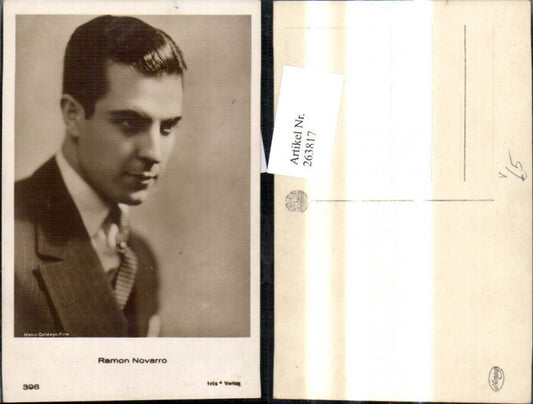 263817,Ramon Novarro Schauspieler pub Iris 398
