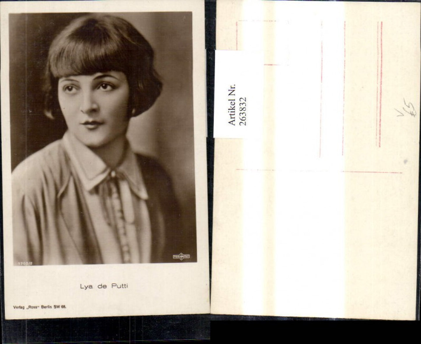 263832,Lya de Putti Schauspieler pub Ross 1700/2