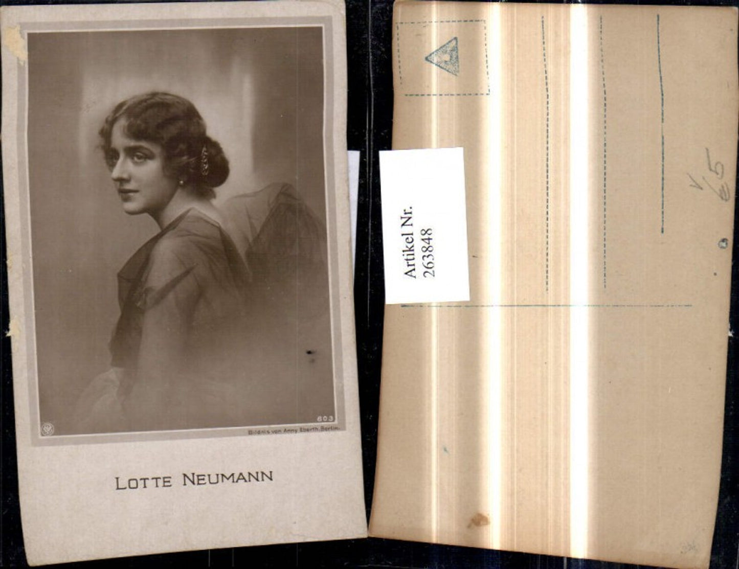 263848,Lotte Neumann Schauspieler pub NPG 803
