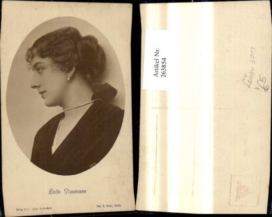 263854,Lotte Neumann Schauspieler pub Leiser 5013