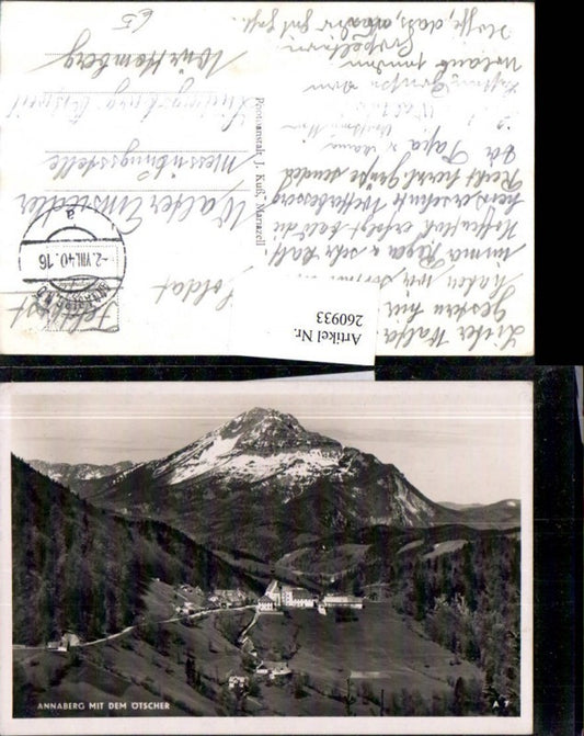 260933,Annaberg Totale m. d. Ötscher Bergkulisse