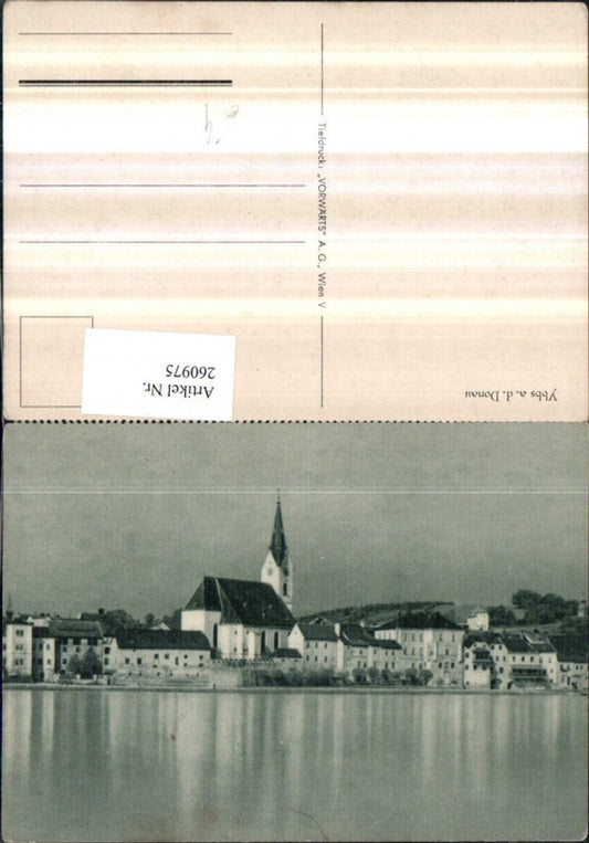 260975,Ybbs an d. Donau Teilansicht Kirche