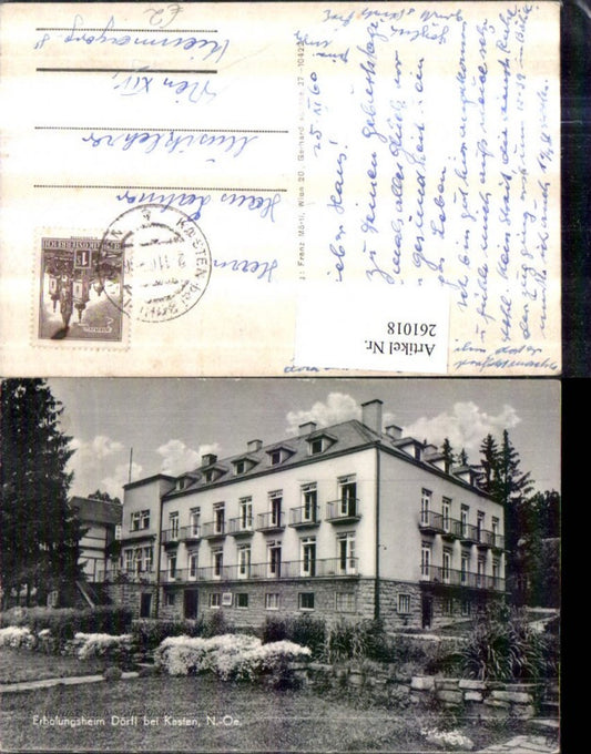 261018,Dörfl b. Kasten Erholungsheim