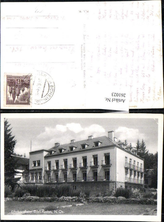 261023,Dörfl Kasten Erholungsheim