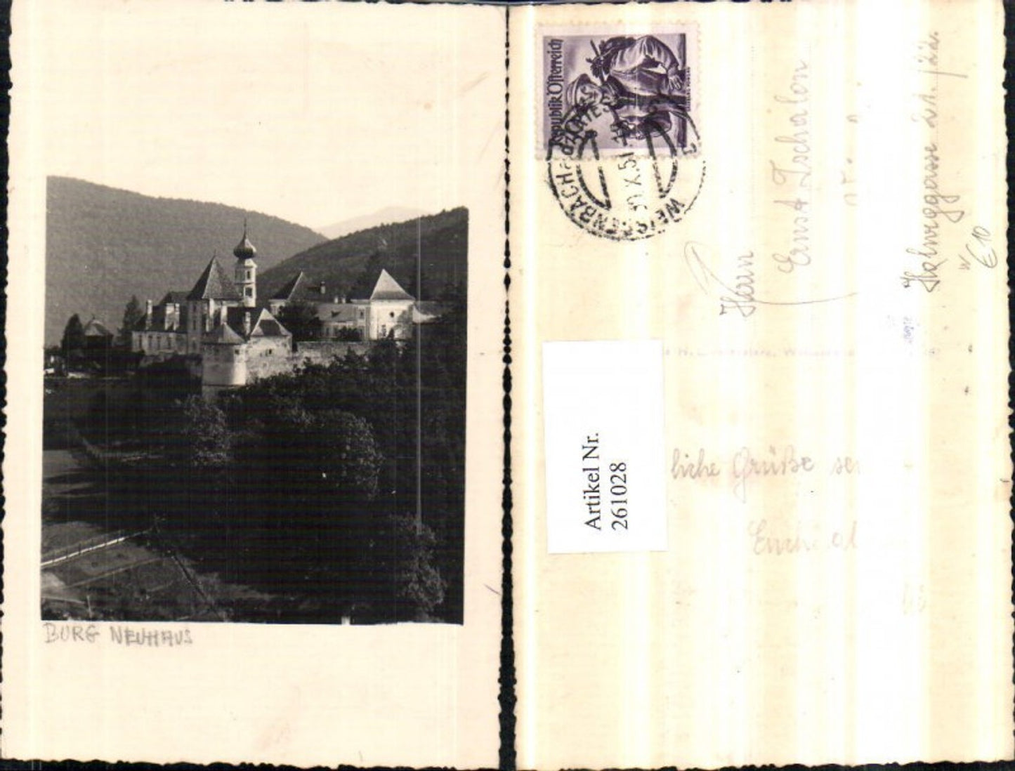 261028,Burg Neuhaus b. Weissenbach an d. Triesting