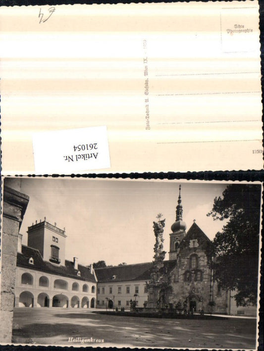 261054,Heiligenkreuz Stift Kloster Dreifaltigkeitssäule