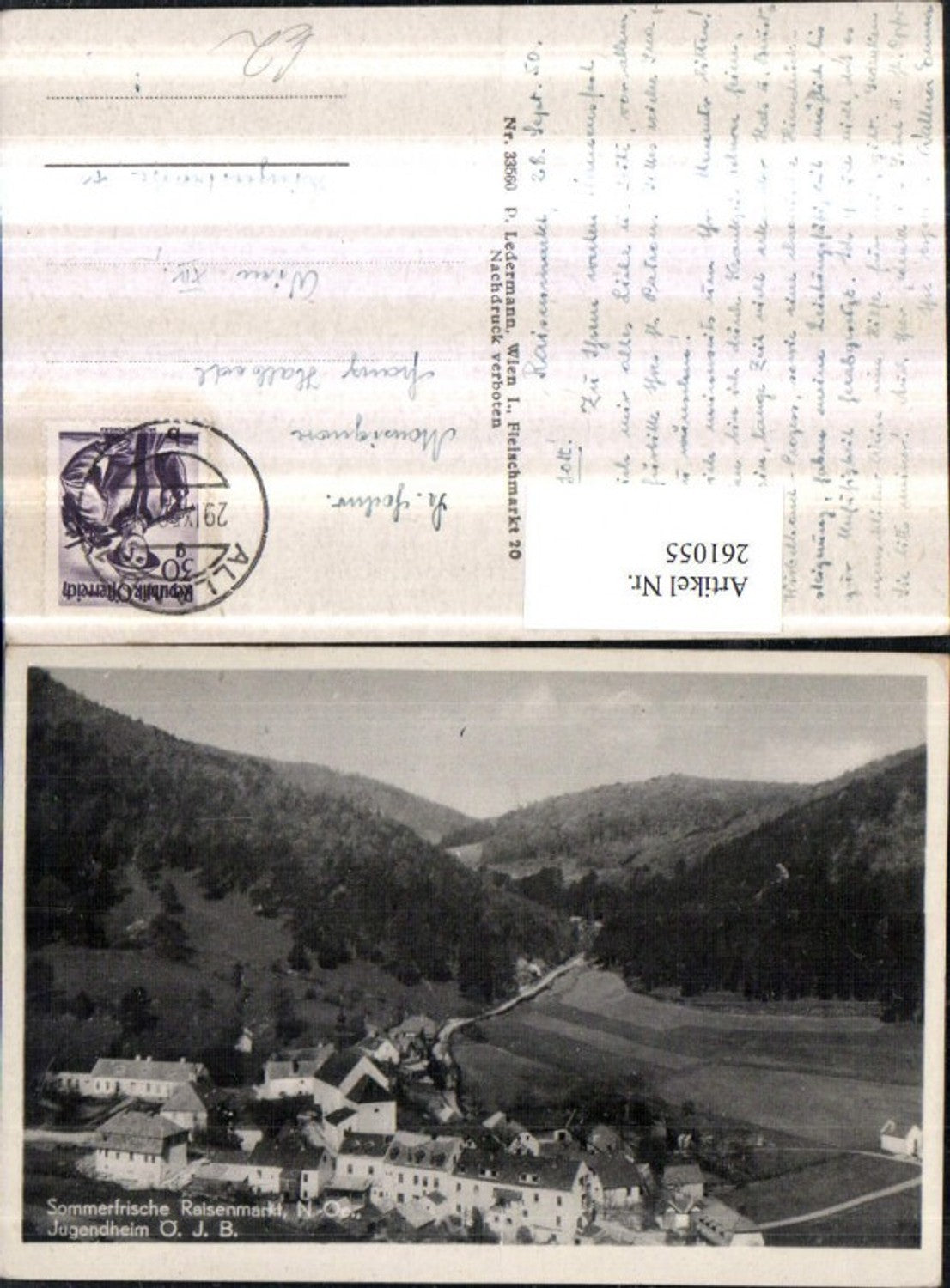 261055,Raisenmarkt b. Alland Totale Jugendheim