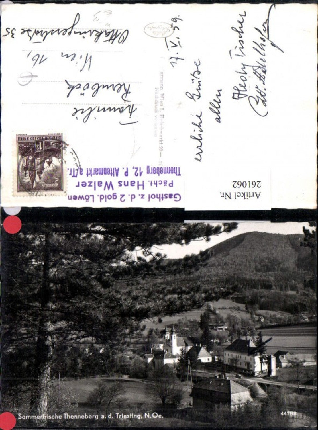 261062,Thenneberg an d. Triesting Kirche b. Altenmarkt