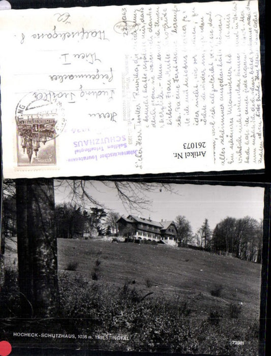 261073,Hocheck Schutzhaus im Triestingtal b. Furth an d. Triesting