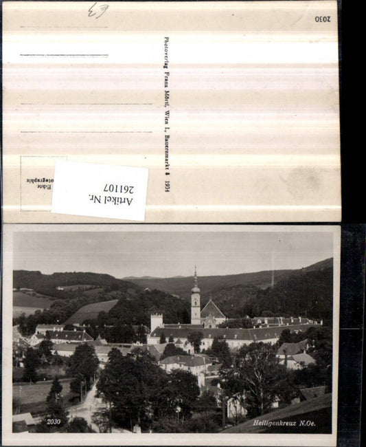 261107,Heiligenkreuz Teilansicht Stift