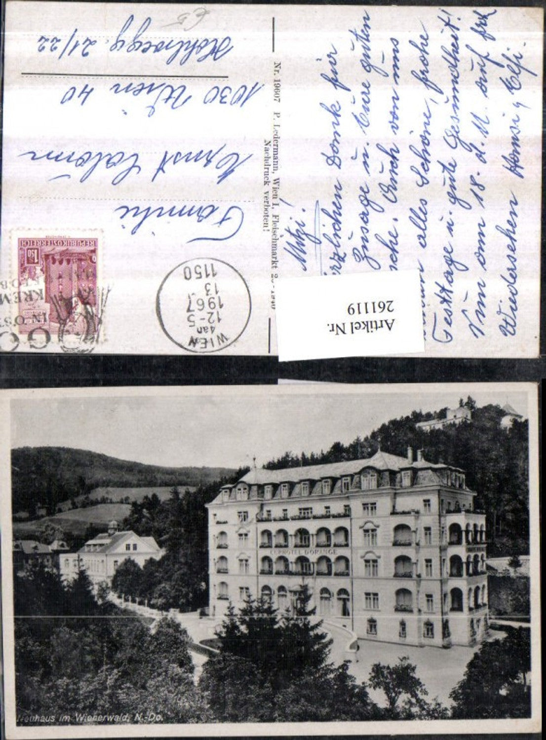 261119,Neuhaus im Wienerwald Kurhotel d'Orange