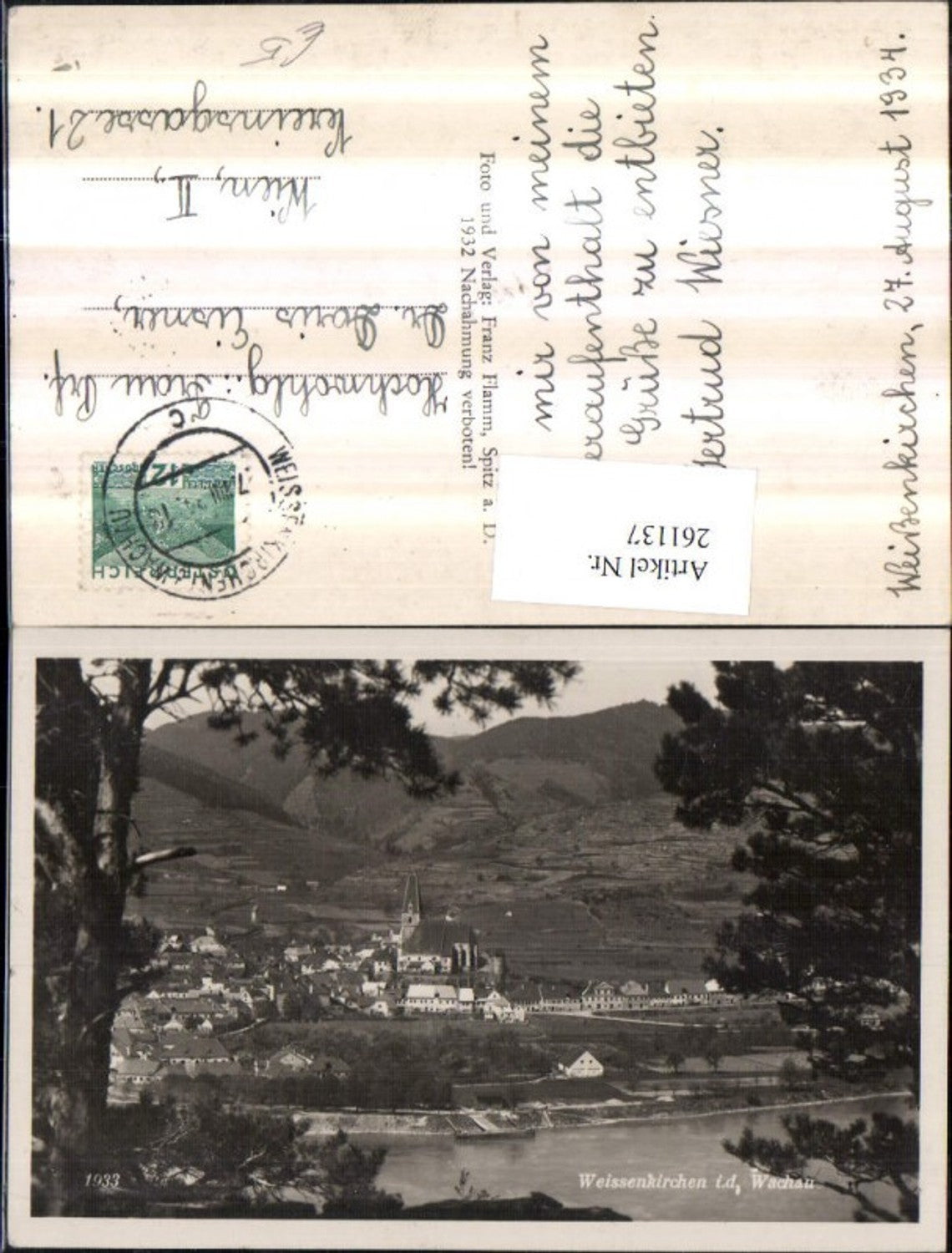 261137,Weißenkirchen in d. Wachau Totale