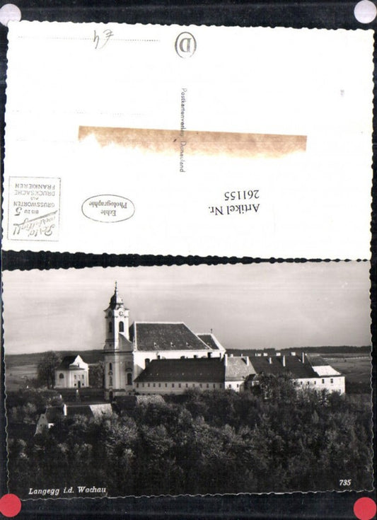 261155,Maria Langegg in d. Wachau Kirche u. Kloster