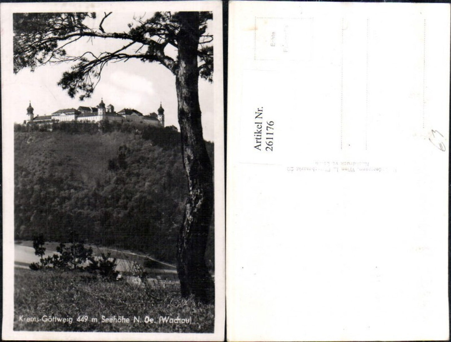 261176,Krems Göttweig in d. Wachau Stift