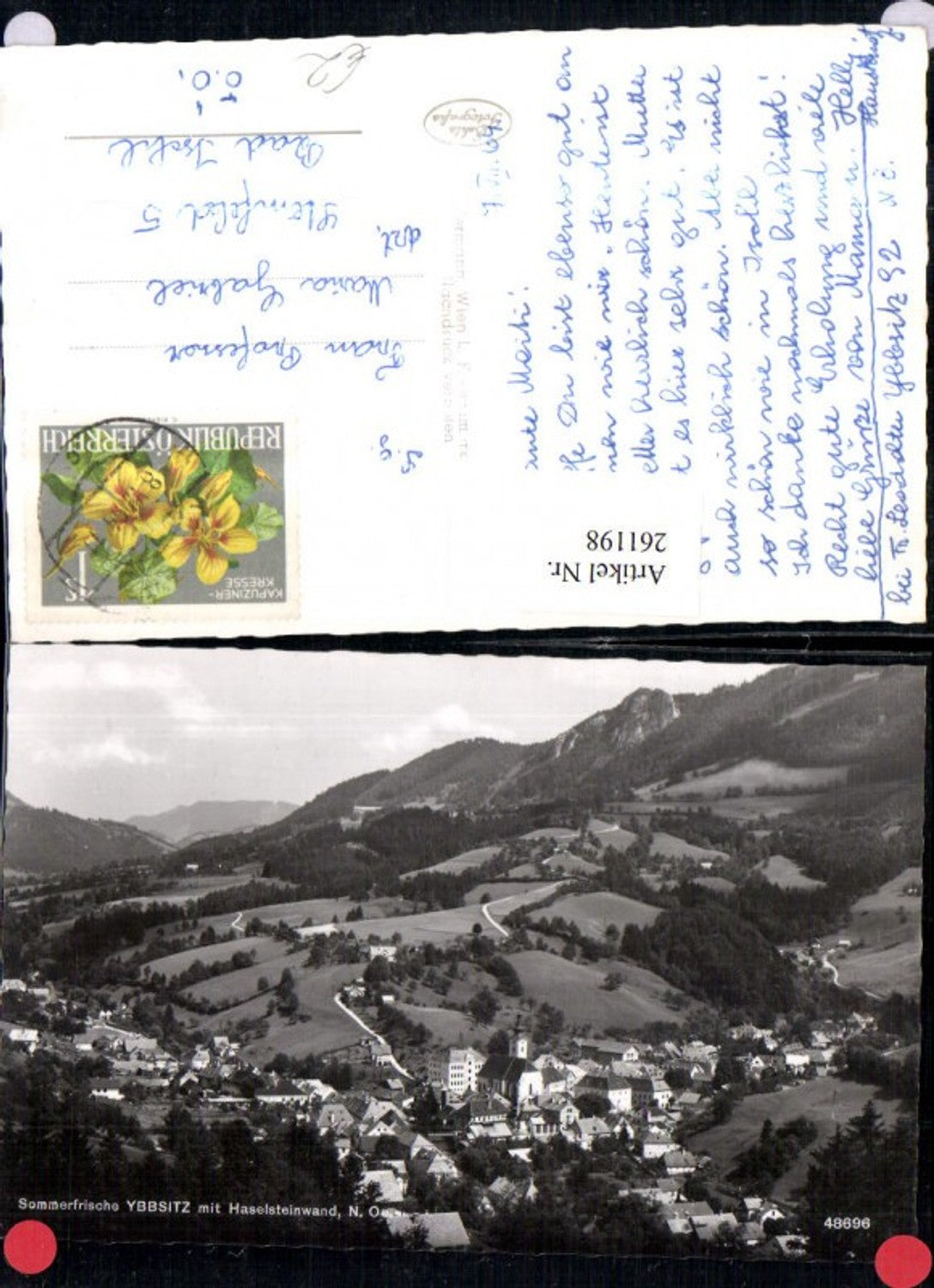 261198,Ybbsitz Totale m. Haselsteinwand