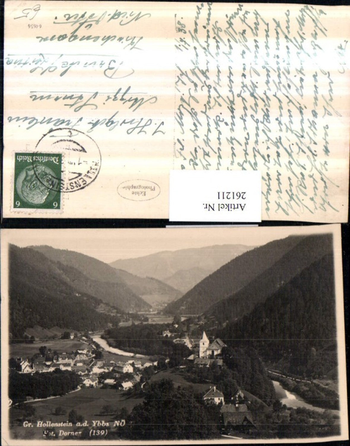 261211,Groß Hollenstein an d. Ybbs Totale Kirche