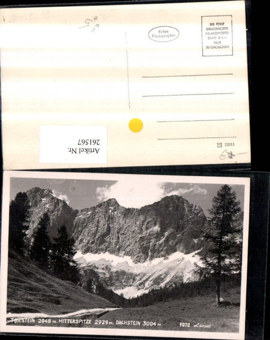 261567,Torstein Mitterspitze u. Dachstein Bergkulisse b. Gosau pub Foto Landl