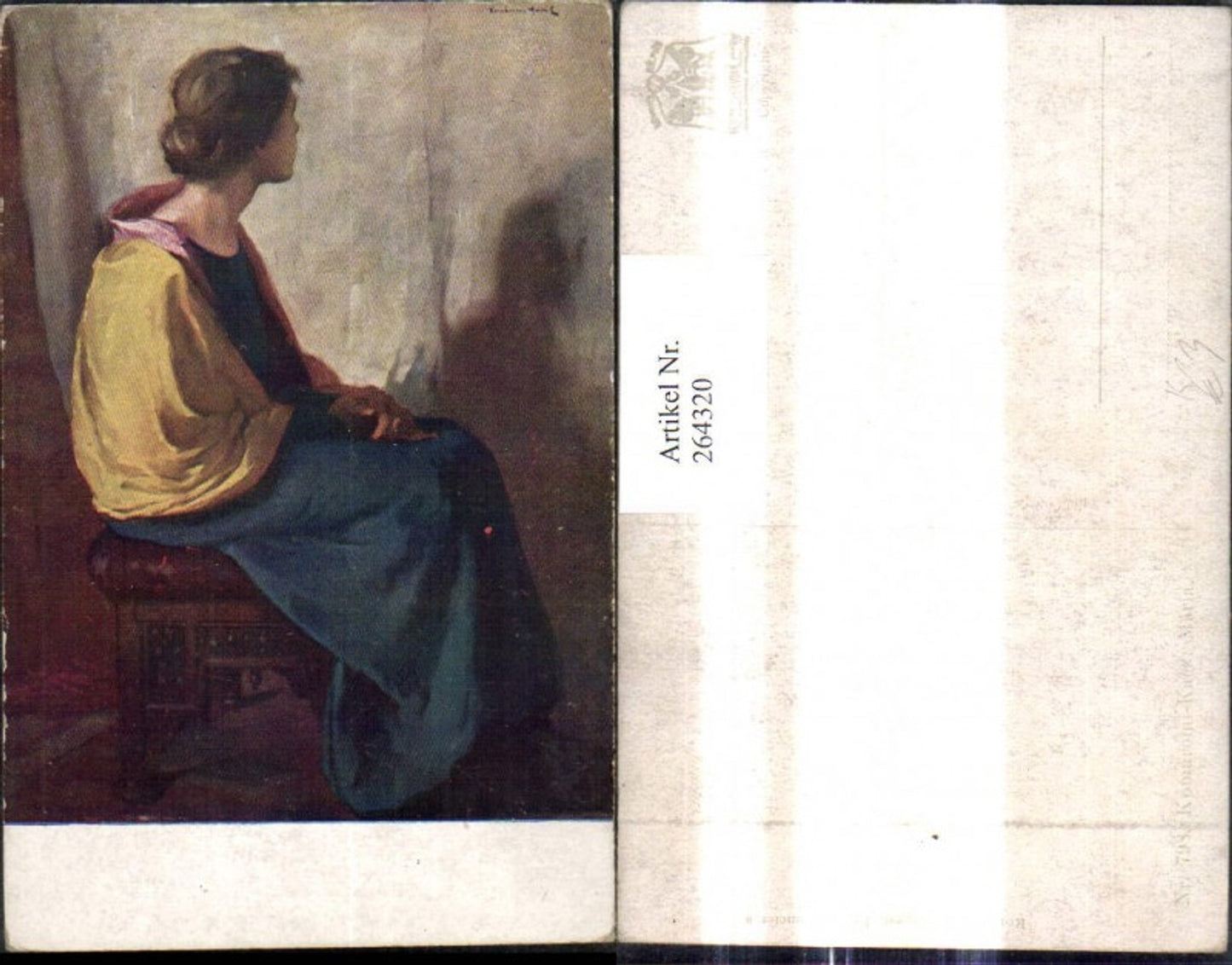 264320,Künstler Ak Komaroini Kaez Maria Frau