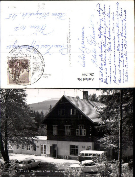 261744,Waldhaus Tränk-Törl am Wechsel b. Mönichkirchen