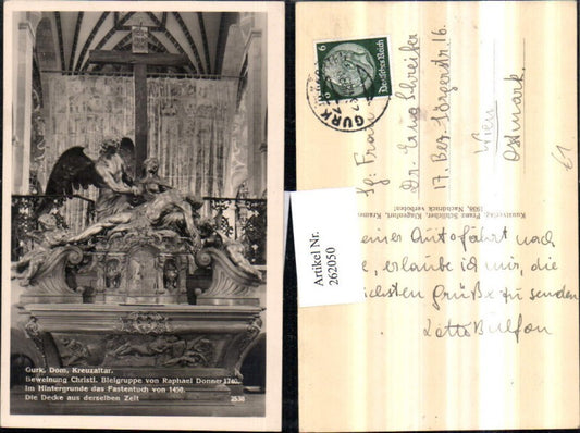 262050,Gurk Dom Kirche Kreuzaltar Beweinung Christi