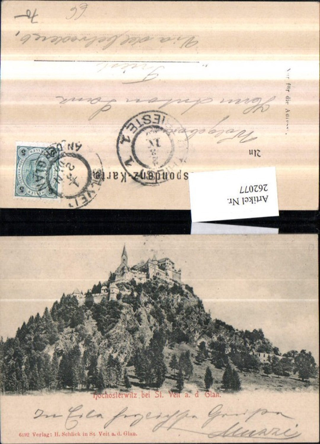 262077,Burg Hochosterwitz b. St. Veit an d. Glan